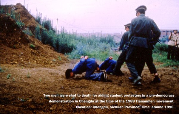 7. Prisoners are shot to death